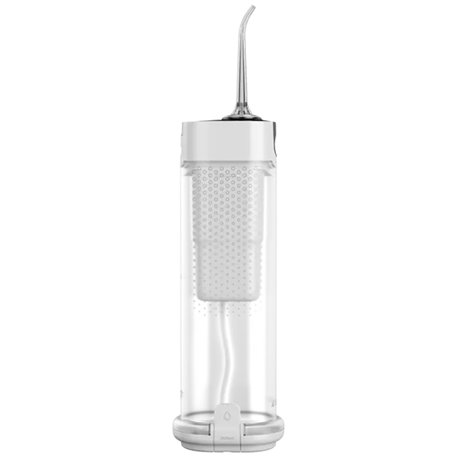 Zobu irigators ar magnētiskām sprauslām, 3,7 V, 8 W, 2500 mAh akumulators, 240 ml tvertne