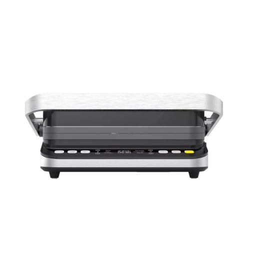 AENO Elektriskais grils EG5: 2000W, 2 sild. režīmi - apakšējais grils, abi grili, 6 iepriekš sagatavotas programmas, atsaldēšana noņemamas divpusējās plāksnes, plāksnes izmērs 320*220 mm.