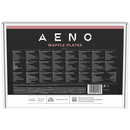 AENO vafeļu plākšņu komplekts AEG0001/AEG0005 elektriskajam grilam, nepiedegošs pārklājums, 290 × 234 mm, 2 gab.