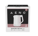 AENO Elektriskā tējkanna EK2: 1850-2200W, 1.5L, Strix, Dubultās sienas, Neuzsildāms korpuss, Automātiskā izslēgšanās, Sausas tvertnes aizsardzība