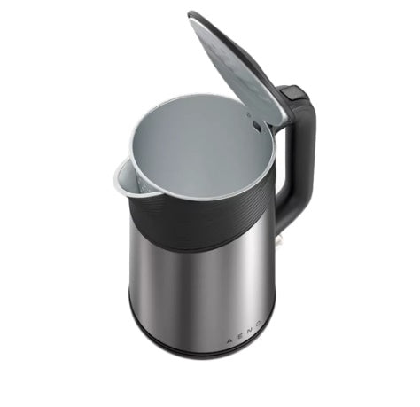 AENO Elektriskā tējkanna EK3: 1850-2200W, 1.7L, Strix, Dubultās sienas, Neuzsildāms korpuss, Automātiskā izslēgšanās, Sausas tvertnes aizsardzība