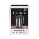 AENO Elektriskā tējkanna EK3: 1850-2200W, 1.7L, Strix, Dubultās sienas, Neuzsildāms korpuss, Automātiskā izslēgšanās, Sausas tvertnes aizsardzība