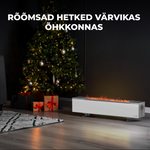 AENO FH1S Premium Space Fire sildītājs, 2000 W, Wi-Fi, balts