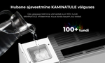 AENO FH2S Premium Space Fire viedais sildītājs, 2000 W, melns
