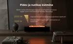 AENO FH2S Premium Space Fire viedais sildītājs, 2000 W, melns