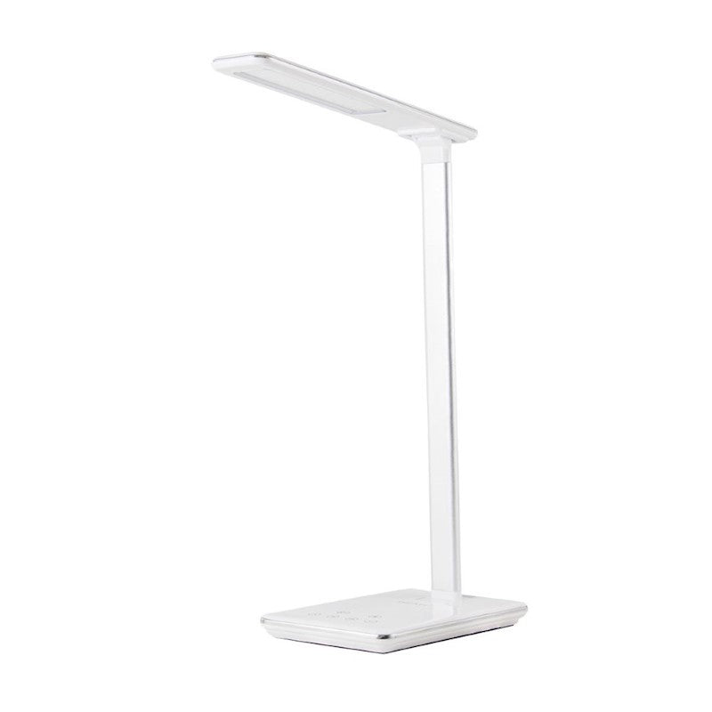 Huslog Lamp with induction charger in white OW-0648