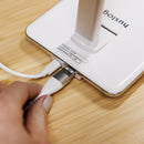 Huslog Lamp with induction charger in white OW-0648