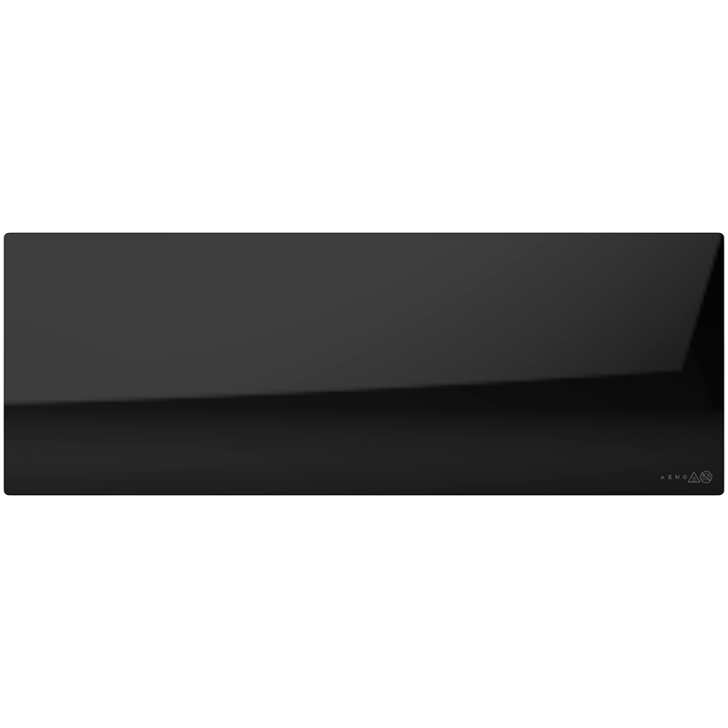 AENO Premium Eco Smart Heater, 700 W, rūdīts stikls, infrasarkanā + konvekcijas apkures tips, LED displejs, kontaktdakšas tips: Eiropa (E/F tips), MELNS