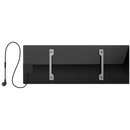 AENO Premium Eco Smart Heater, 700 W, rūdīts stikls, infrasarkanā + konvekcijas apkures tips, LED displejs, kontaktdakšas tips: Eiropa (E/F tips), MELNS