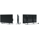 AENO Premium Eco Smart Heater, 700 W, rūdīts stikls, infrasarkanā + konvekcijas apkures tips, LED displejs, kontaktdakšas tips: Eiropa (E/F tips), MELNS