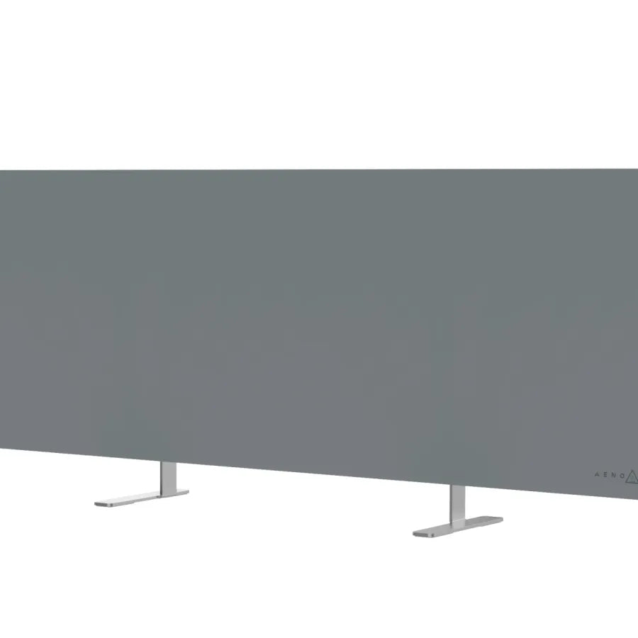 AENO Premium Eco Smart AGH0005S viedais infrasarkanais sildītājs, 700 W, Wi-Fi, LED displejs, IP44, pelēks