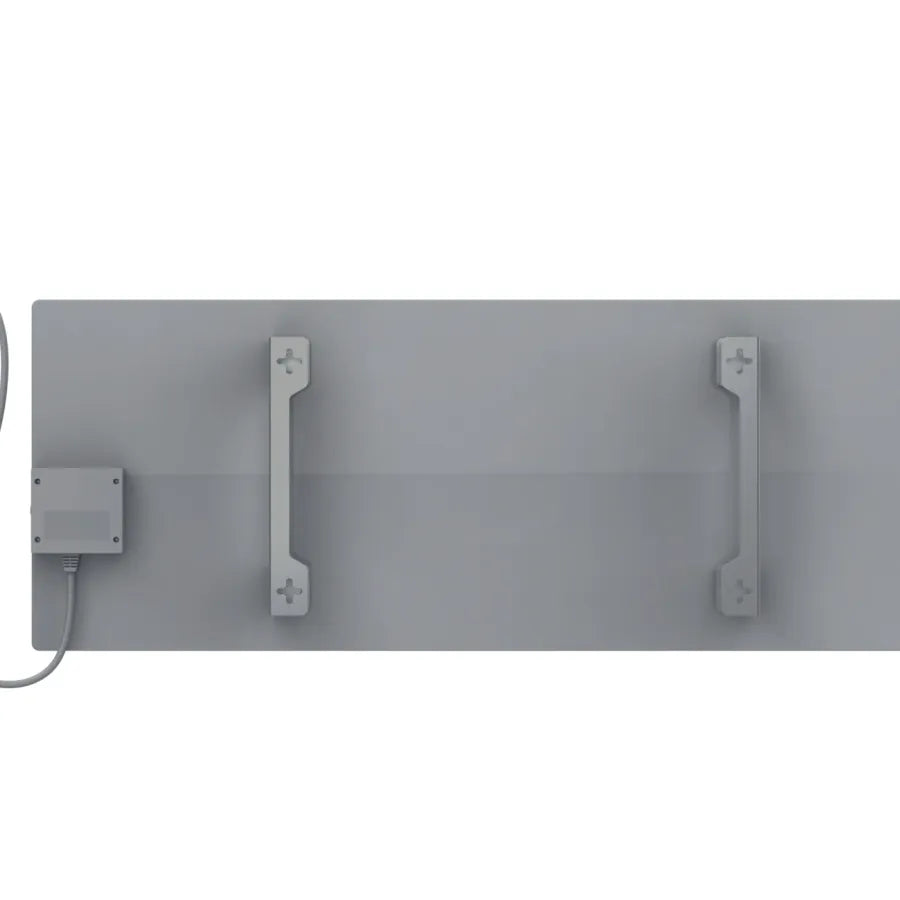 AENO Premium Eco Smart AGH0005S viedais infrasarkanais sildītājs, 700 W, Wi-Fi, LED displejs, IP44, pelēks