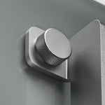 AENO Premium Eco Smart AGH0005S viedais infrasarkanais sildītājs, 700 W, Wi-Fi, LED displejs, IP44, pelēks