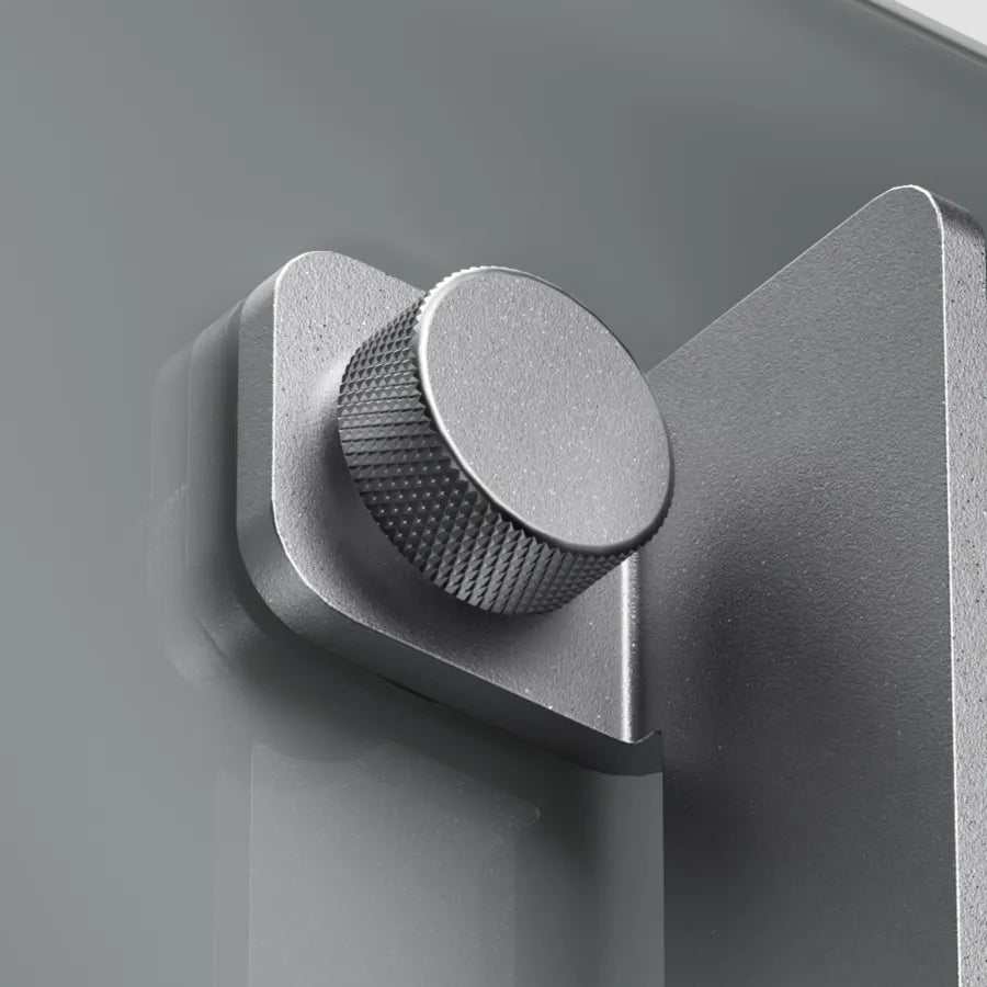 AENO Premium Eco Smart AGH0005S viedais infrasarkanais sildītājs, 700 W, Wi-Fi, LED displejs, IP44, pelēks