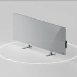 AENO Premium Eco Smart AGH0005S viedais infrasarkanais sildītājs, 700 W, Wi-Fi, LED displejs, IP44, pelēks