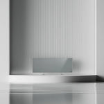 AENO Premium Eco Smart AGH0005S viedais infrasarkanais sildītājs, 700 W, Wi-Fi, LED displejs, IP44, pelēks