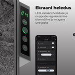AENO Premium Eco Smart Heater GH6S AGH0006S viedais infrasarkanais sildītājs, 700 W, Wi-Fi, LED displejs, Antique Marble Limited Edition