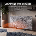 AENO Premium Eco Smart Heater GH6S AGH0006S viedais infrasarkanais sildītājs, 700 W, Wi-Fi, LED displejs, Antique Marble Limited Edition