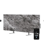 AENO Premium Eco Smart Heater GH6S AGH0006S viedais infrasarkanais sildītājs, 700 W, Wi-Fi, LED displejs, Antique Marble Limited Edition