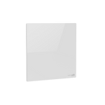 Настенный обогреватель AENO Premium Eco Smart Quadro, 500 Вт, 50x50 см, панель из закаленного стекла, инфракрасный + конвекционный нагрев, LED-дисплей, европейская вилка (тип E/F), белый