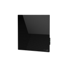 AENO Premium Eco Smart Quadro seinakütteseade, 500 W, 50x50 cm, karastatud klaaspaneel, infrapuna + konvektsiooniküte, LED-ekraan, Euroopa pistik (tüüp E/F), must