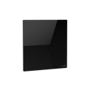 AENO Premium Eco Smart Quadro seinakütteseade, 500 W, 50x50 cm, karastatud klaaspaneel, infrapuna + konvektsiooniküte, LED-ekraan, Euroopa pistik (tüüp E/F), must