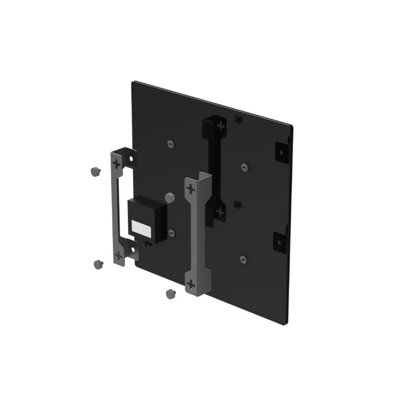 AENO Premium Eco Smart Quadro seinakütteseade, 500 W, 50x50 cm, karastatud klaaspaneel, infrapuna + konvektsiooniküte, LED-ekraan, Euroopa pistik (tüüp E/F), must