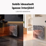 AENO AGH13S Quadro viedais sildītājs, 500 W, Antique Marble