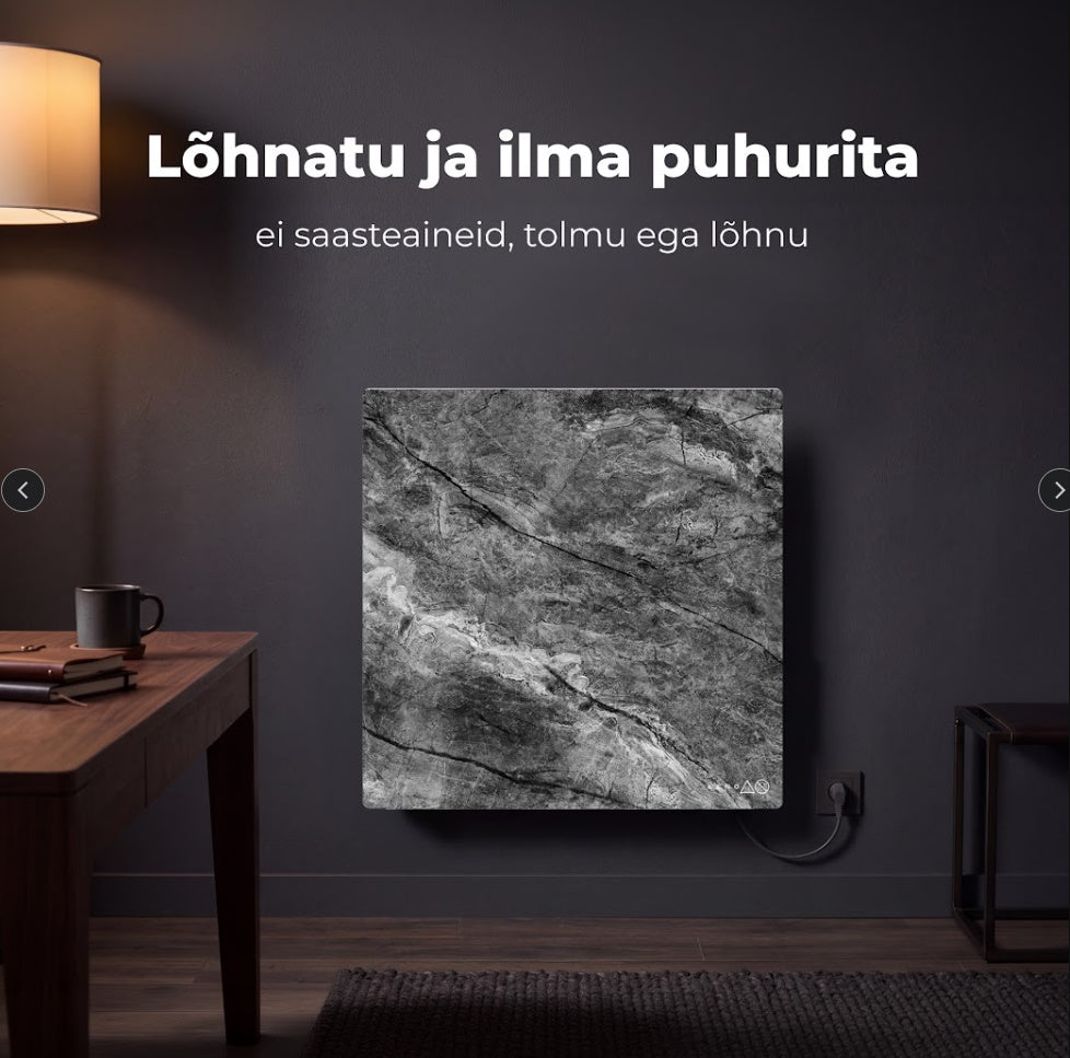 AENO AGH13S Quadro viedais sildītājs, 500 W, Antique Marble