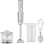 AENO rokas blenderis HB4W, 1200 W, balts, Tiger Teeth asmens, putotājs, smalcinātājs 500 ml un mērtrauks 800 ml