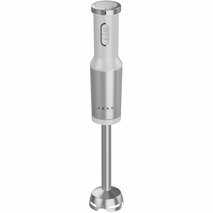 AENO rokas blenderis HB4W, 1200 W, balts, Tiger Teeth asmens, putotājs, smalcinātājs 500 ml un mērtrauks 800 ml
