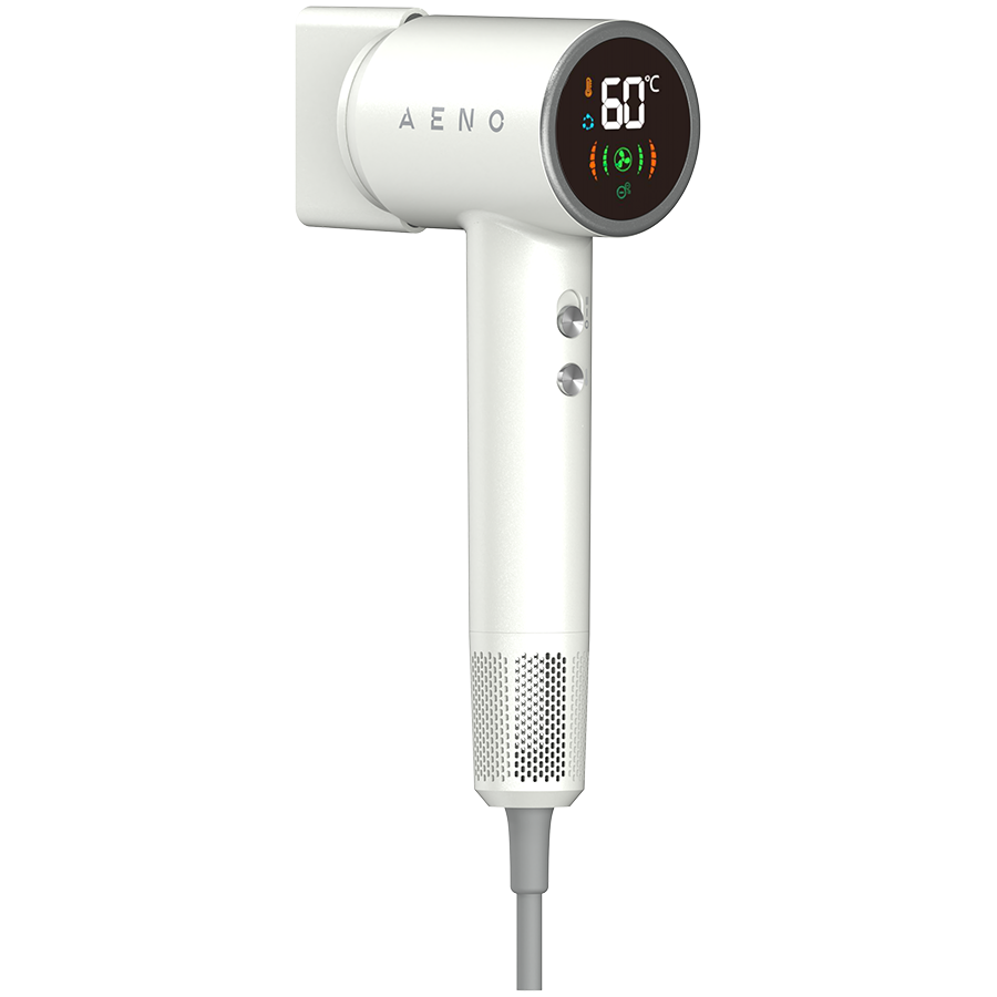 Augstas ātruma matu žāvētājs, 220V-240V~50-60Hz, 1500W, jonizators, LCD, 6+circulācijas režīmi, 110000RPM, mazāk nekā 75dB