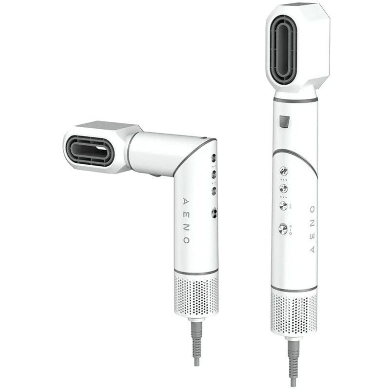 AENO daudzfunkcionāls matu fēns ar jonizāciju, 1200 W, 4 temperatūras režīmi, 3 ātrumi