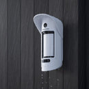 AJAX MotionCam Outdoor PhOD (Picture on Demand) juhtmevaba välitingimustes kasutatav liikumisandur koos fotokontrolliga, valge värvusega.