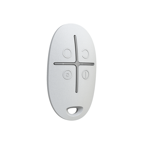 AJAX Wireless security system remote control SpaceControl in white