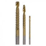 Kamar taisno un pakāpju urbju komplekts metālam, 6 gab., AKC8143