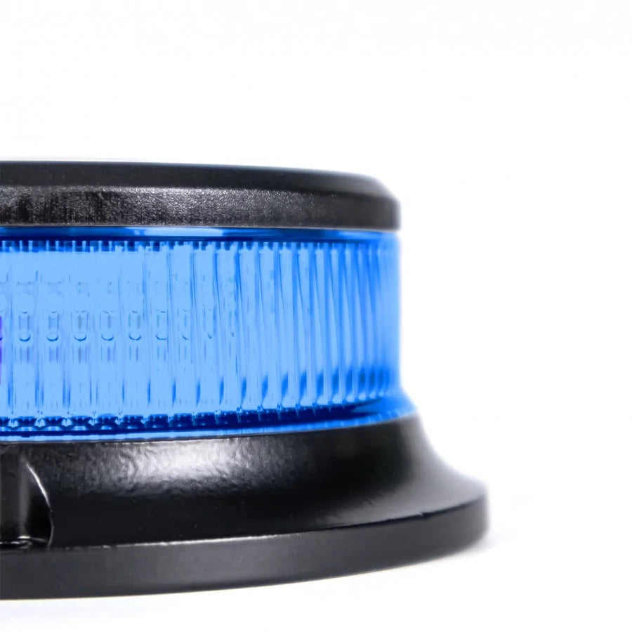 PICO LED zila LED brīdinājuma bākuguns ar magnētu, 18 LED, 12/24 V