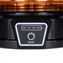 KAMAR LED strobo brīdinājuma bāklampa LW0030-ALR-2-WL-RC 20 W 12/24 V IP65 ar magnētu, tālvadību un 45 LED