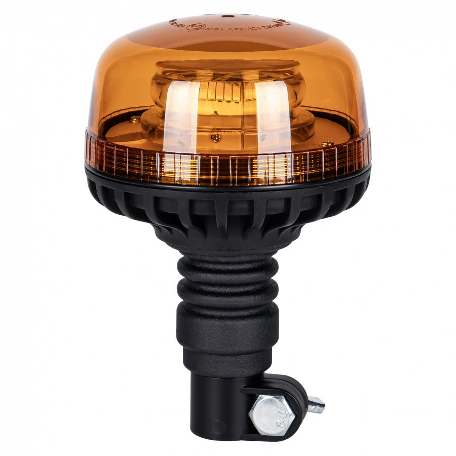 KAMAR TruckLED OPTI 36LED LED brīdinājuma bākuguns, 13–19W, 12/24V, IP66, FLEX elastīgs stiprinājums, PC lēca, PP korpuss, R10/R65, 2 gadu garantija