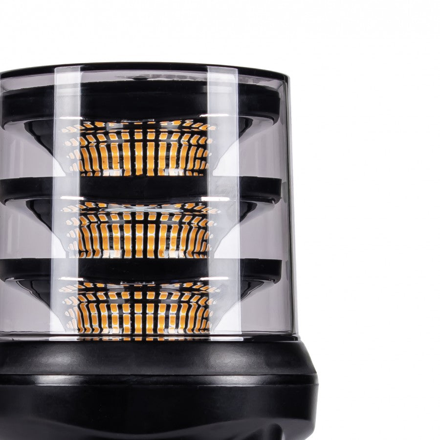 X-SPIDER 54W LED bākuguns 3 SCREW ALR0089, IP67, 110,6×110,6×152,5mm, oranža