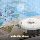 AENO ARC0004S Robots putekļu sūcējs, mitrā un sausā tīrīšana. Jauda 4000PA. Darbības ilgums līdz 120min. Balts