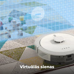 AENO ARC0004S Robots putekļu sūcējs, mitrā un sausā tīrīšana. Jauda 4000PA. Darbības ilgums līdz 120min. Balts