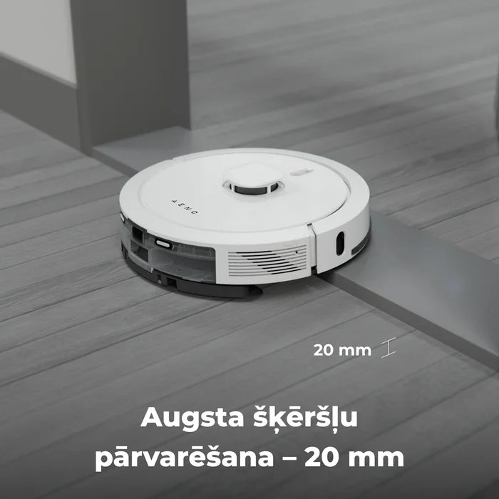 AENO ARC0004S Robots putekļu sūcējs, mitrā un sausā tīrīšana. Jauda 4000PA. Darbības ilgums līdz 120min. Balts