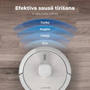 AENO ARC0004S Robots putekļu sūcējs, mitrā un sausā tīrīšana. Jauda 4000PA. Darbības ilgums līdz 120min. Balts