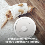 AENO ARC0004S Robots putekļu sūcējs, mitrā un sausā tīrīšana. Jauda 4000PA. Darbības ilgums līdz 120min. Balts