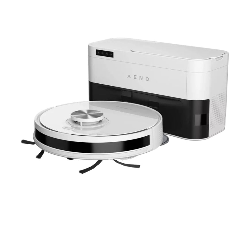 AENO Робот-пылесос с контейнером для пыли, белый, 2 в 1, 4000 Па, аккумулятор 3200 мАч
