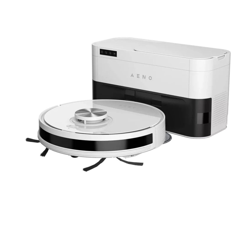 AENO Робот-пылесос с контейнером для пыли, белый, 2 в 1, 4000 Па, аккумулятор 3200 мАч