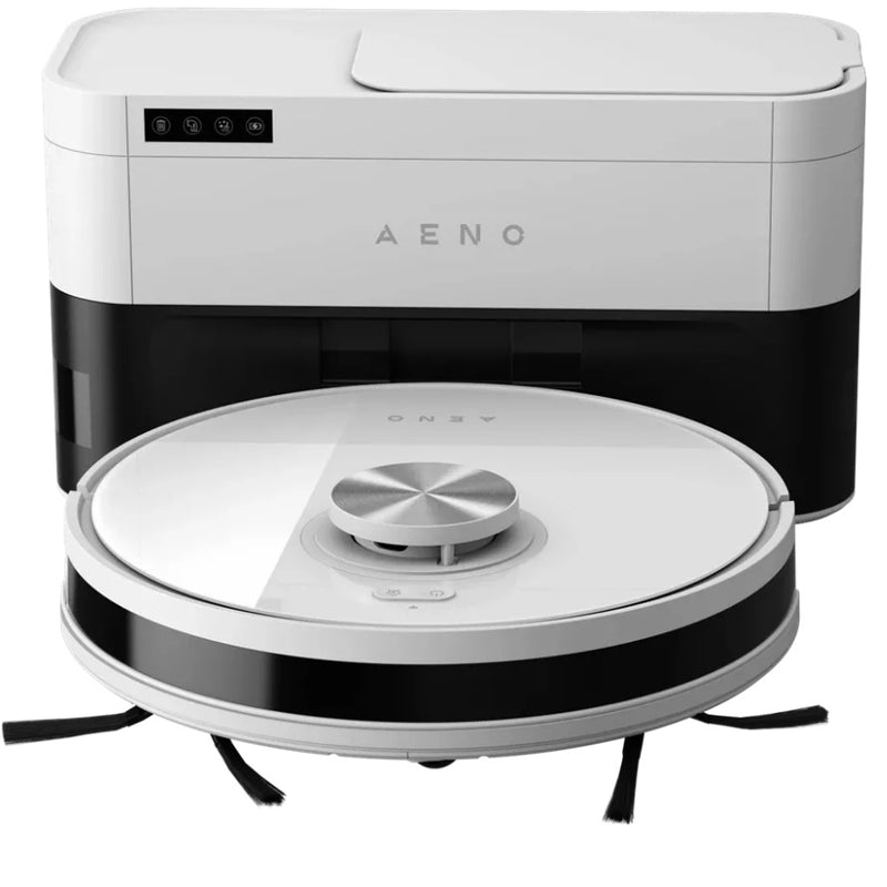 AENO Робот-пылесос с контейнером для пыли, белый, 2 в 1, 4000 Па, аккумулятор 3200 мАч