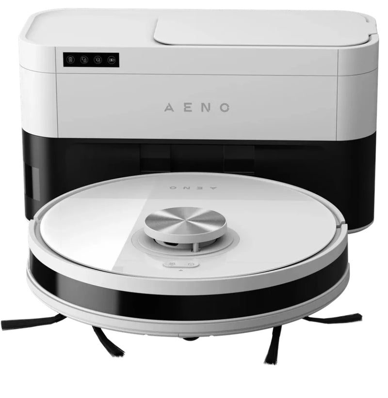 AENO Робот-пылесос с контейнером для пыли, белый, 2 в 1, 4000 Па, аккумулятор 3200 мАч