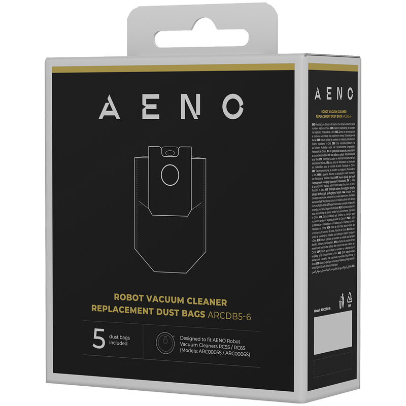 Robotu putekļsūcēja putekļu maiss, saderīgs ar ARC0005S un ARC0006S modeļiem